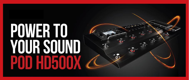POD HD500X Promo