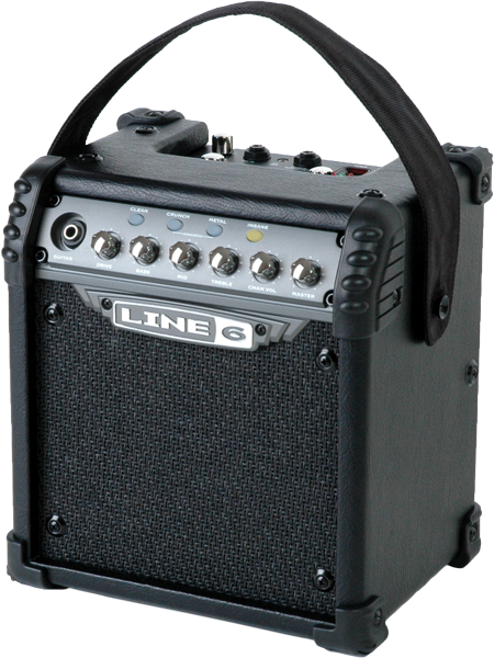 Line 6 Micro Spider guitar amp for practicing with amp and effects modeling