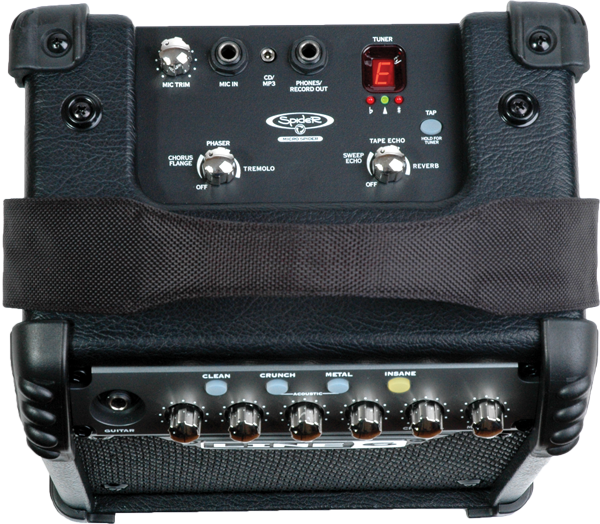 Line 6 Micro Spider guitar amp for practicing with amp and effects modeling